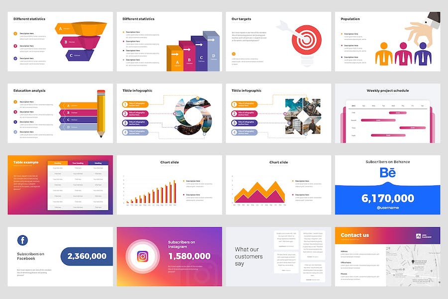 创意精美商业计划企业合作营销策划多用途keynote模板 - 顶尖PPT