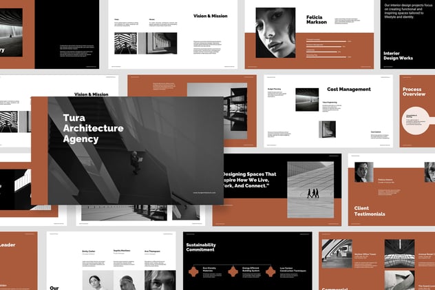 建筑师专业主题演讲Keynote模板 - 顶尖PPT