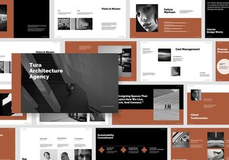 建筑师专业主题演讲Keynote模板 - 顶尖PPT