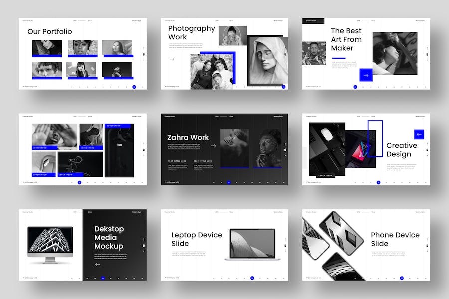 商务多用途国外PPT模板 - 顶尖PPT