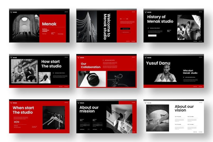 商务汇报市场分析企业介绍keynote模板 - 顶尖PPT