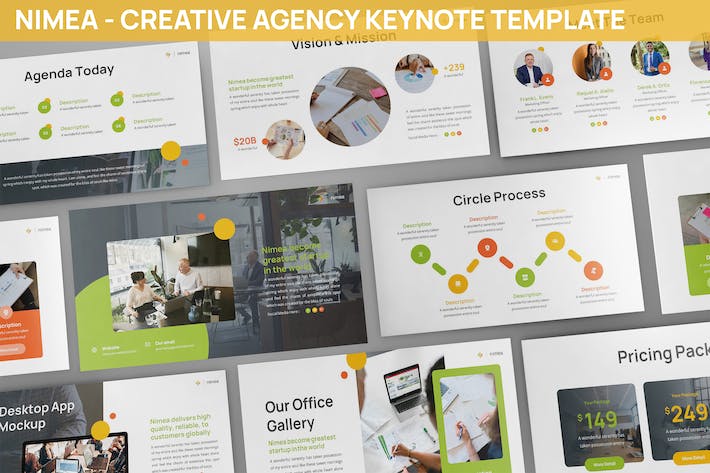 创意机构keynote模板 - 顶尖PPT