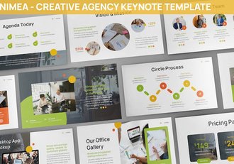 创意机构keynote模板 - 顶尖PPT