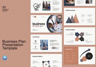 商业计划书项目融资方案Keynote模板 - 顶尖PPT