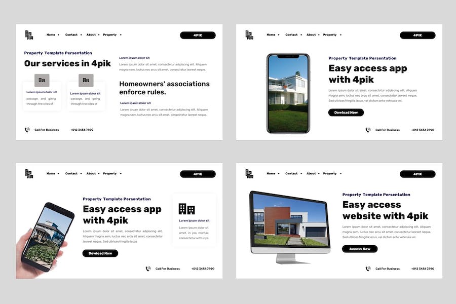 房地产项目讲述方案展示销售推介策略Keynote模板 - 顶尖PPT
