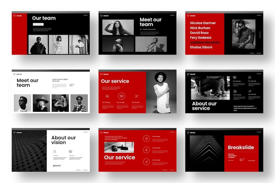 商务汇报市场分析企业介绍keynote模板 - 顶尖PPT