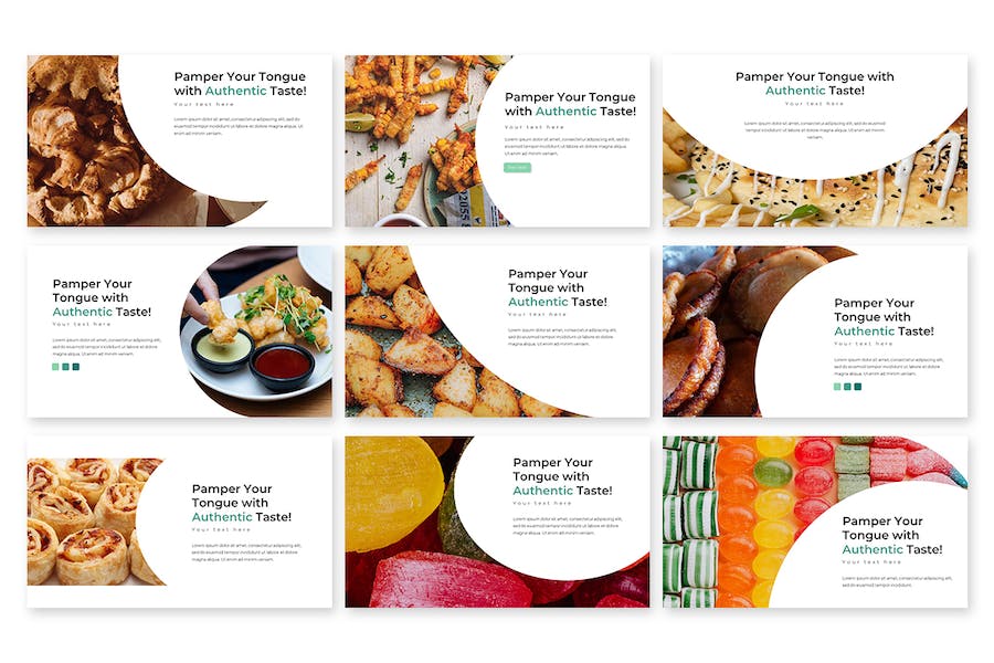 美食餐饮品牌推广运营PPT模板 - 顶尖PPT