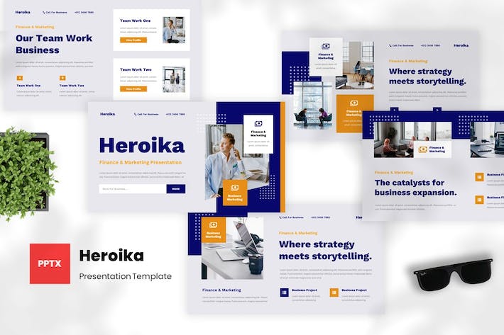 金融投资营销推广策略PPT模板 - 顶尖PPT