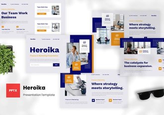 金融投资营销推广策略PPT模板 - 顶尖PPT