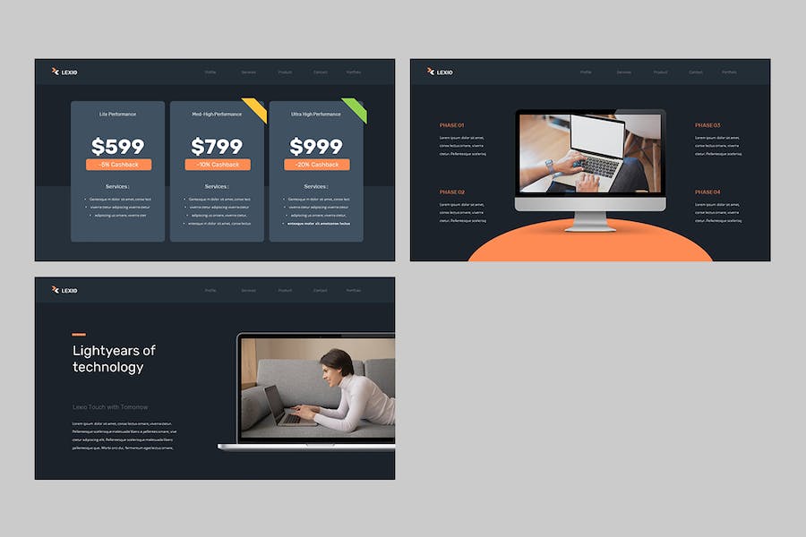技术服务公司产品报价PowerPoint模板 - 顶尖PPT