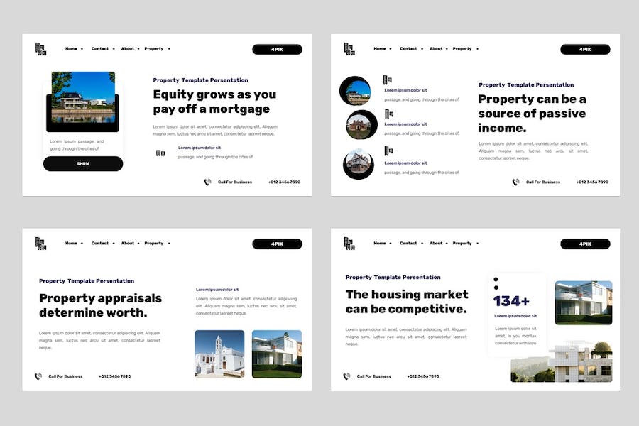 房地产项目讲述方案展示销售推介策略Keynote模板 - 顶尖PPT