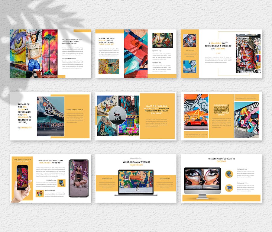 创意业务介绍方案展示PPT模板 - 顶尖PPT