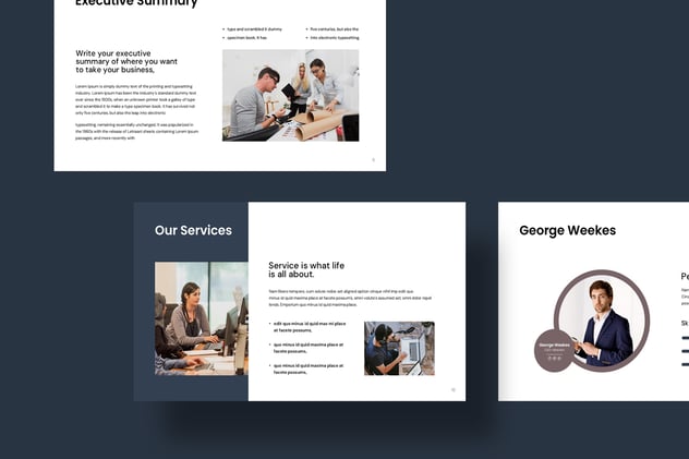 商业计划书项目融资方案Keynote模板 - 顶尖PPT