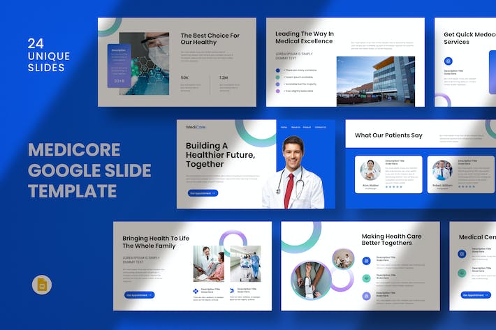 医疗健康咨询服务方案展示PPT模板 - 顶尖PPT