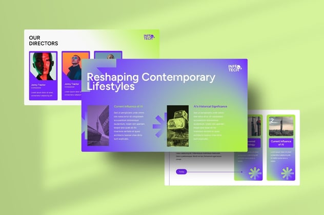 AI技术人工智能科技keynote模板 - 顶尖PPT