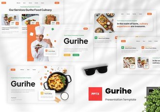 食品烹饪美食展示PPT模板 - 顶尖PPT