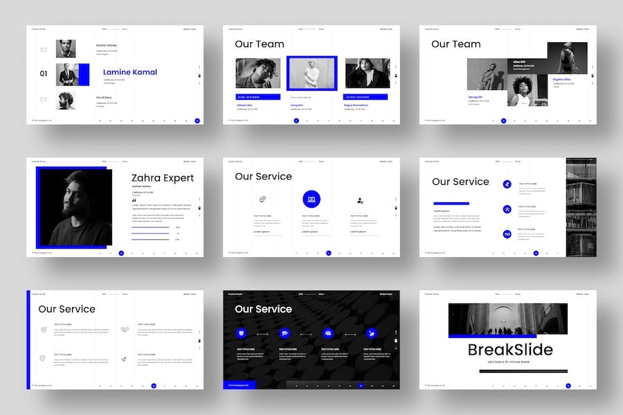 商务多用途国外PPT模板 - 顶尖PPT