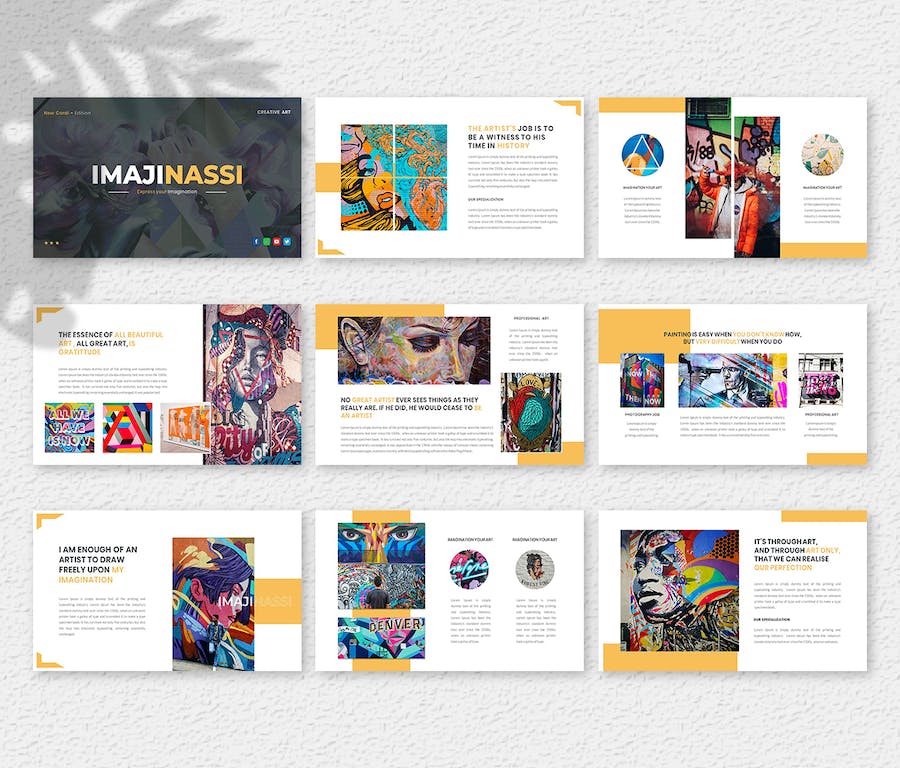 创意业务介绍方案展示PPT模板 - 顶尖PPT