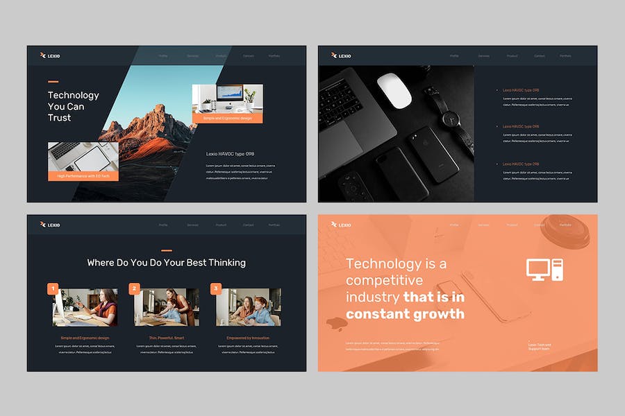 技术服务公司产品报价PowerPoint模板 - 顶尖PPT