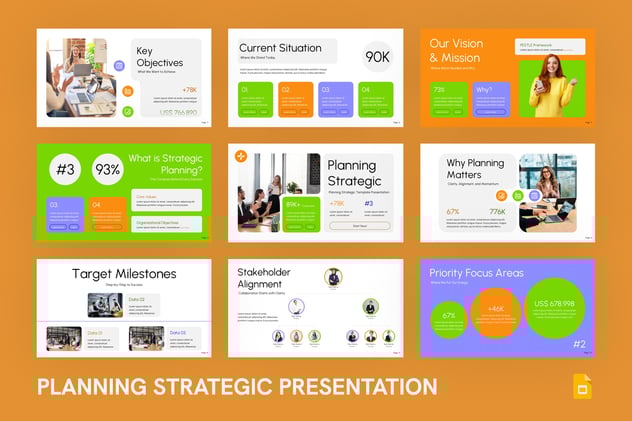 创意策划行业策略分享展示PPT模板 - 顶尖PPT