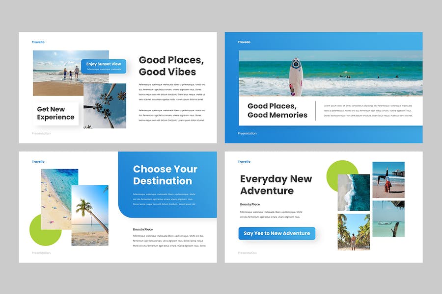 旅行社旅游线路产品推广PPT模板 - 顶尖PPT