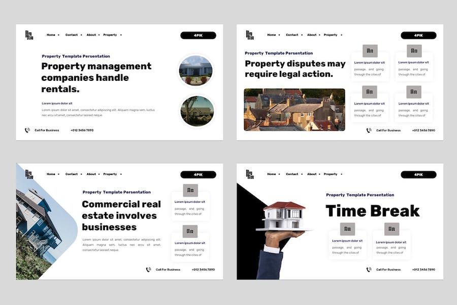 房地产项目讲述方案展示销售推介策略Keynote模板 - 顶尖PPT