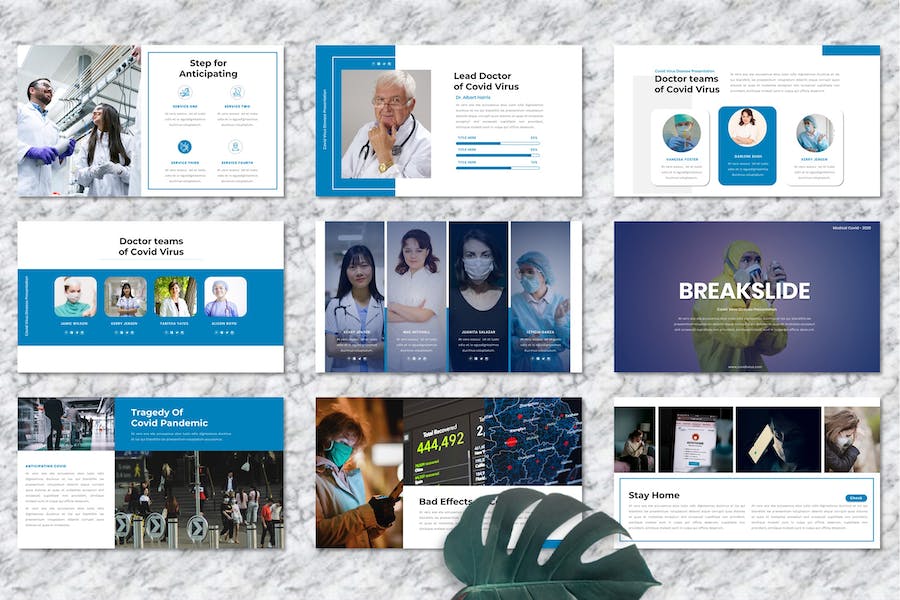 医疗防护知识科普讲座PPT模板 - 顶尖PPT