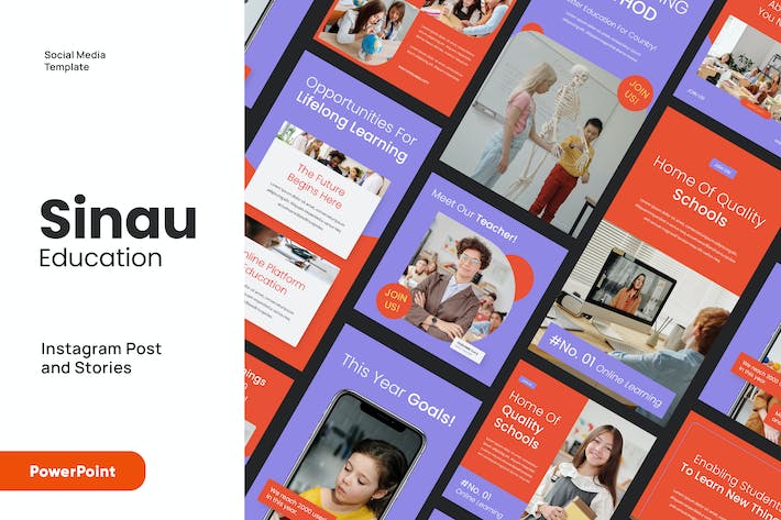 新澳教育社交媒体推广宣传PPT模板 - 顶尖PPT