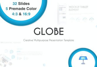 商务主题全球市场融资计划书keynote模板 - 顶尖PPT