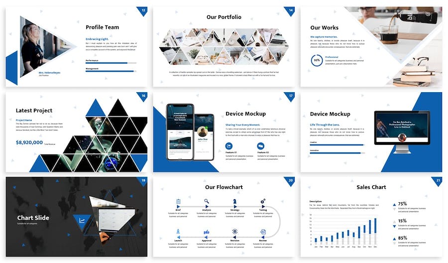 创意品牌展示推广方案Keynote模板 - 顶尖PPT