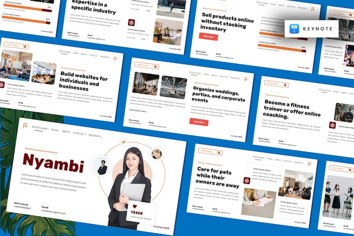 商业财务计划讲述展示融资方案推介Keynote模板 - 顶尖PPT