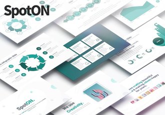 欧美多功能PPT图形模板 - 顶尖PPT