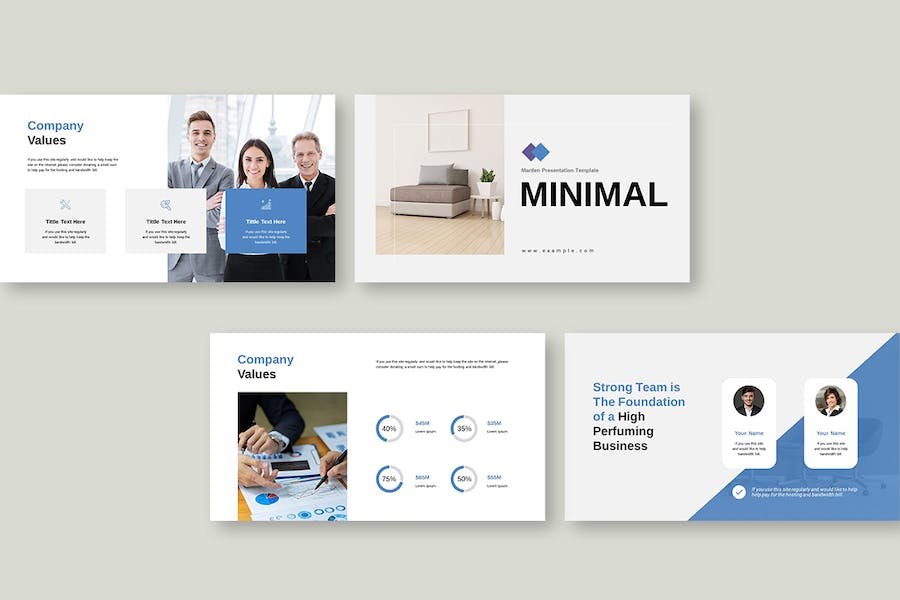 极简商务演讲方案Keynote模板 - 顶尖PPT