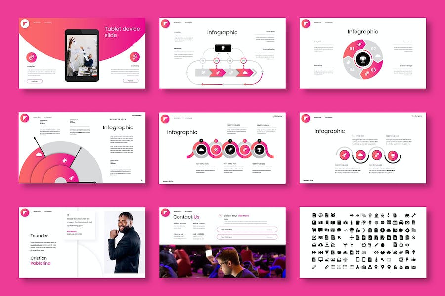 财务人员年终工作汇报通用商务PPT模板 - 顶尖PPT