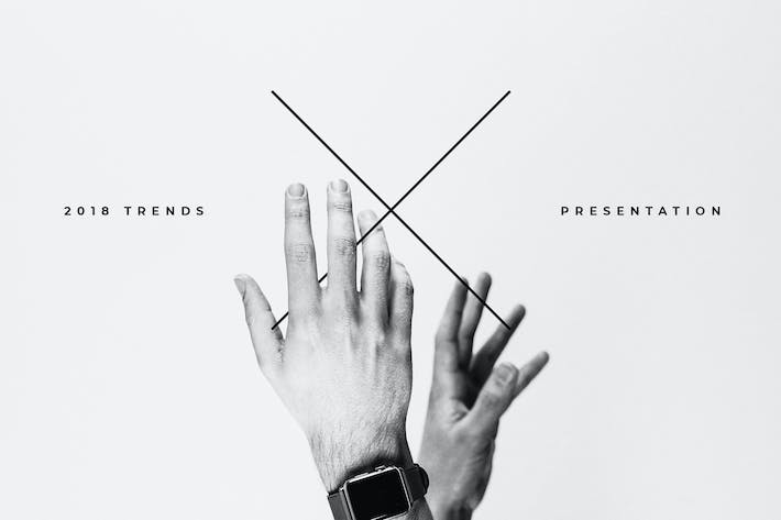 创意设计作品展示PPT模板 - 顶尖PPT