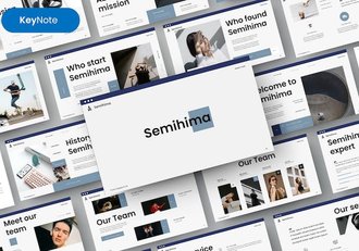 简约风格商务通用keynote模板 - 顶尖PPT