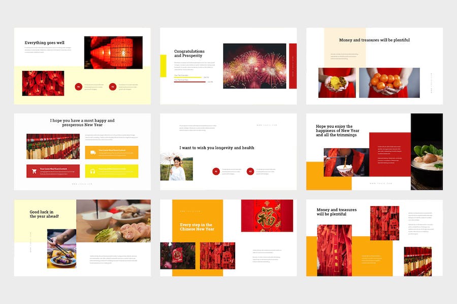 元宵节农历新年传统文化介绍传播PPT模板 - 顶尖PPT