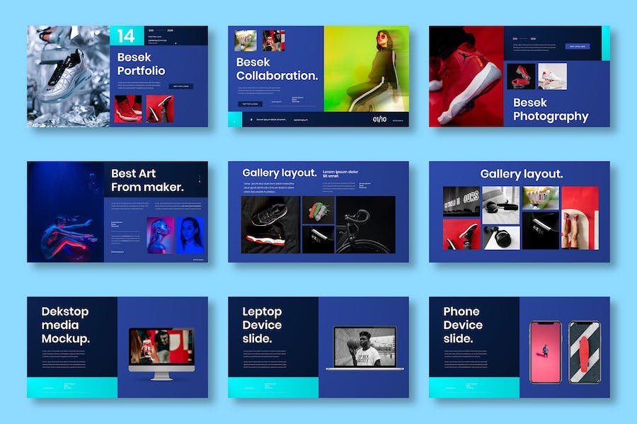 创意商务品牌展示融资方案Keynote模板 - 顶尖PPT