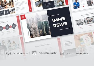 高级沉浸式商务战略演示PPT模板 - 顶尖PPT