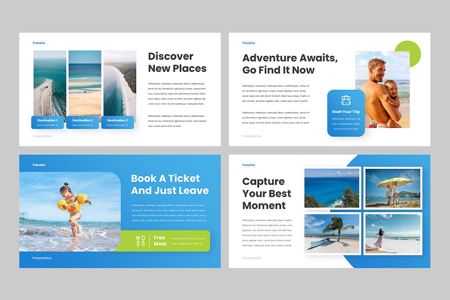 旅行社旅游线路产品推广PPT模板 - 顶尖PPT