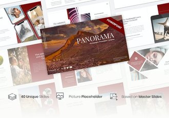 摄影作品展示技巧分享项目介绍PPT模板 - 顶尖PPT