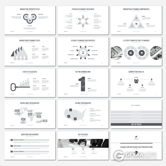 精美商务团队介绍职场报告PPT模板 - 顶尖PPT