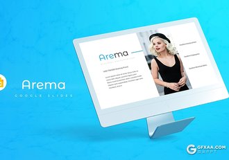 30页5种配色扁平化商务google slides模板 - 顶尖PPT