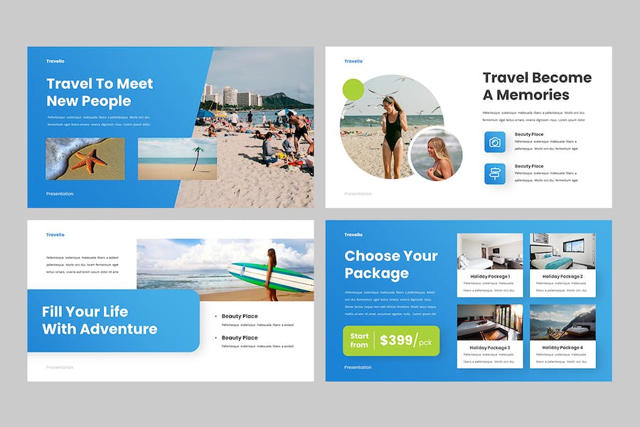 旅行社旅游线路产品推广PPT模板 - 顶尖PPT