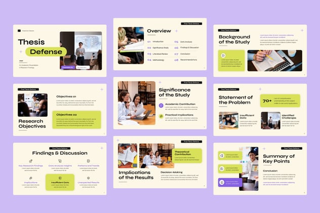 最终毕业论文答辩主题演讲Keynote模板 - 顶尖PPT