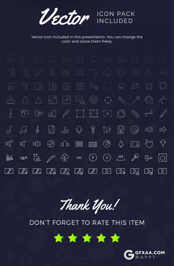 76页欧美创意图形设计 高逼格ppt模板4种尺寸规格 - 顶尖PPT