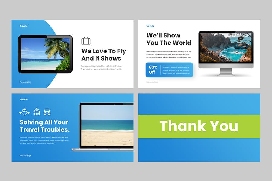 旅行社旅游线路产品推广PPT模板 - 顶尖PPT