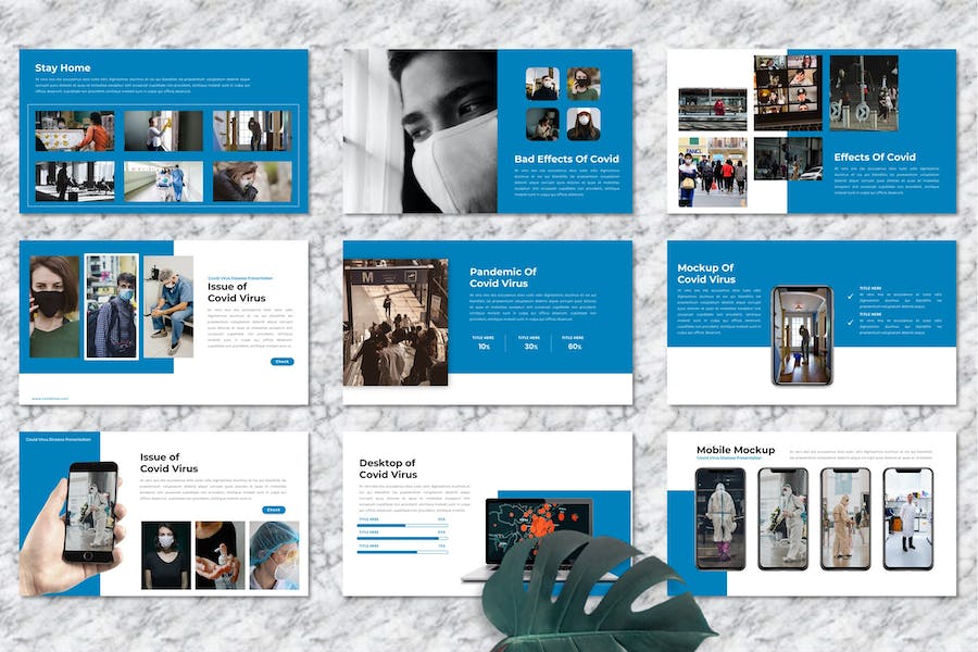 医疗防护知识科普讲座PPT模板 - 顶尖PPT