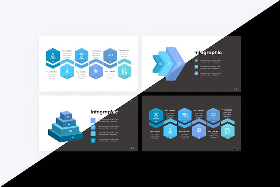 医疗诊所介绍医学研究毕业论文PPT模板 - 顶尖PPT