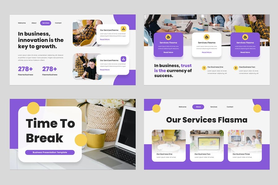 商业讲述展示推介方案应用Keynote模板 - 顶尖PPT